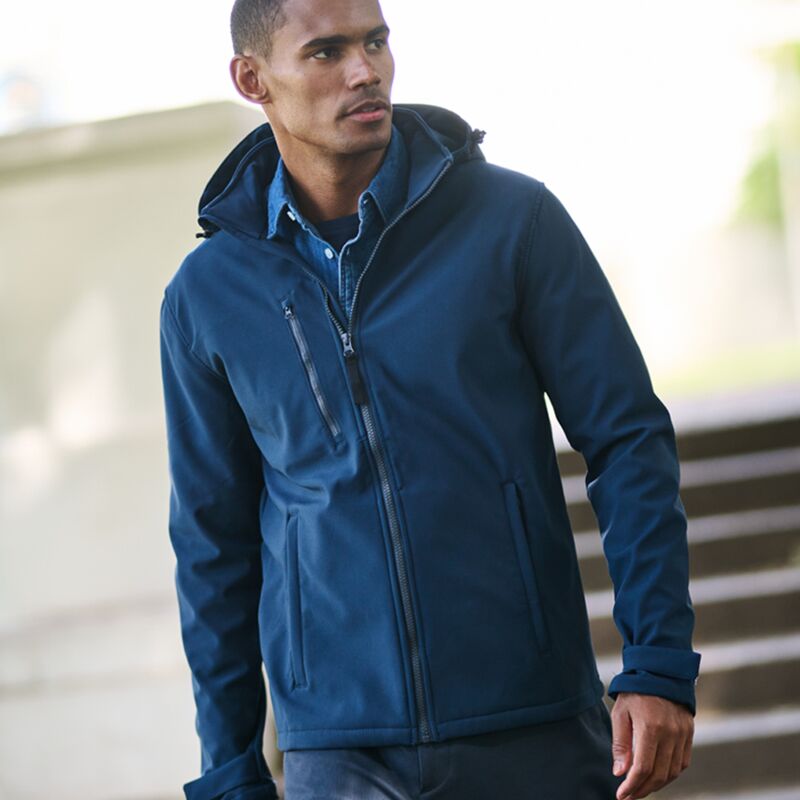 Regatta Venturer Three Layer Hooded Soft Shell Jacket Thumbnail