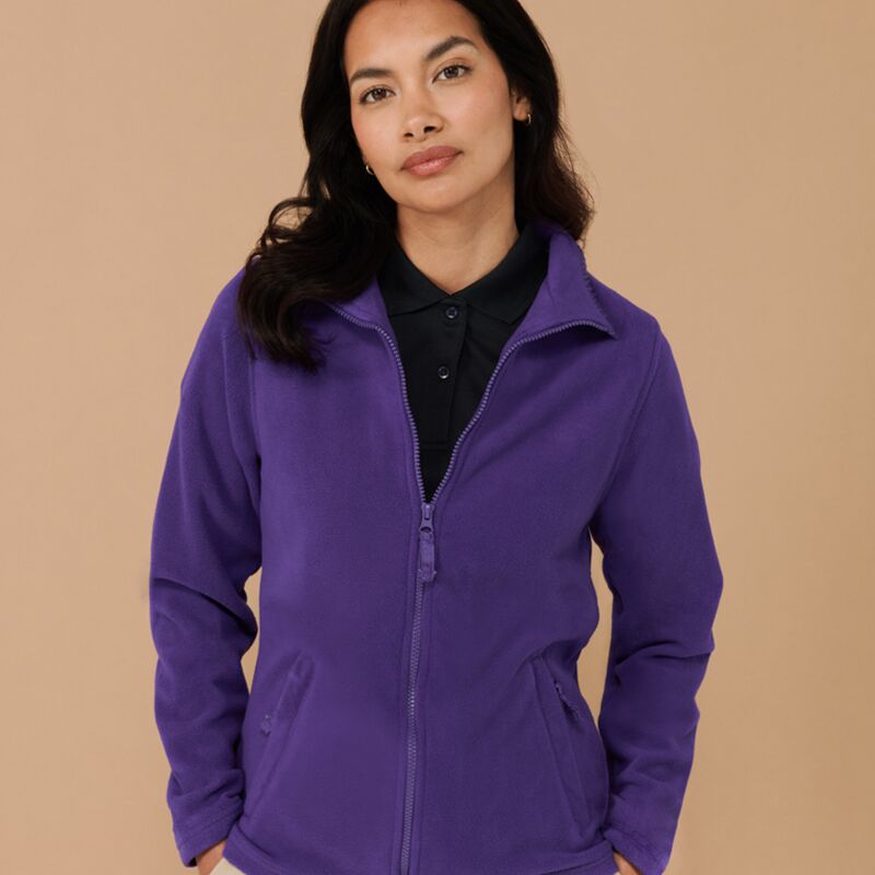 Henbury Ladies Micro Fleece Jacket Thumbnail