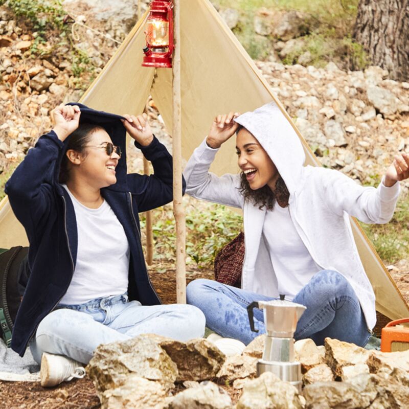 Fruit of the Loom Premium Lady Fit Zip Hooded Jacket Thumbnail