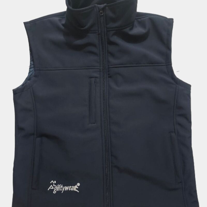 Agilitywear Softshell Gilet with back pocket. Thumbnail