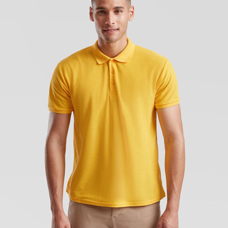 Fruit of the Loom Poly/Cotton Piqué Polo Shirt Thumbnail