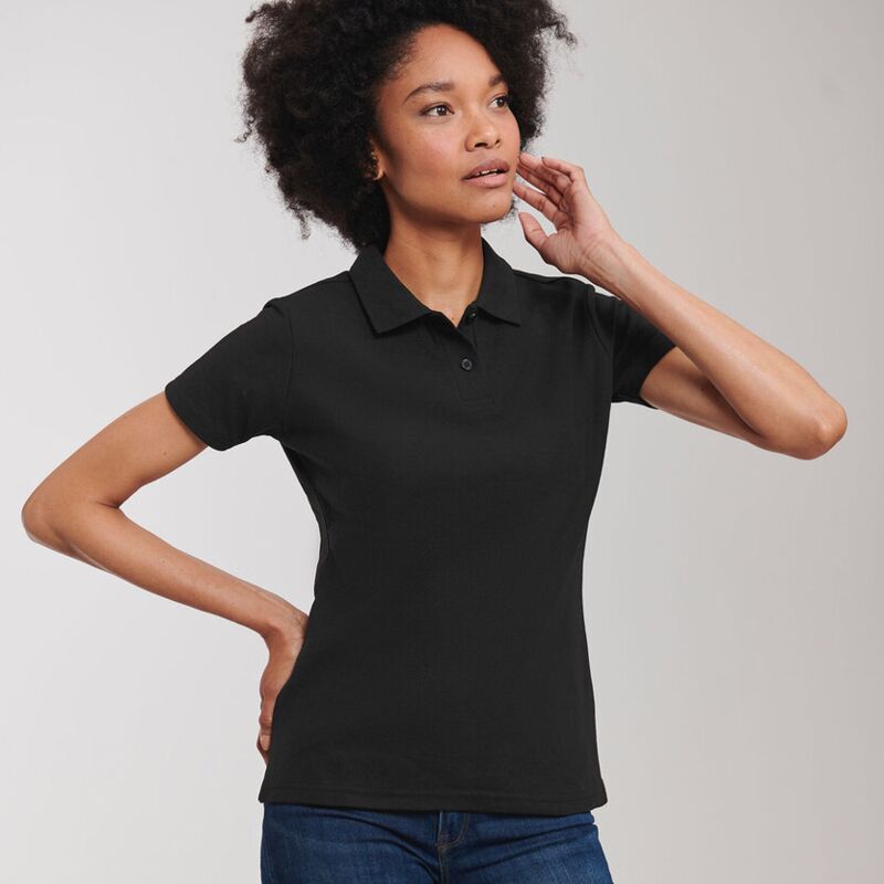 Women's 65/35 poly/cotton polo Large Thumbnail