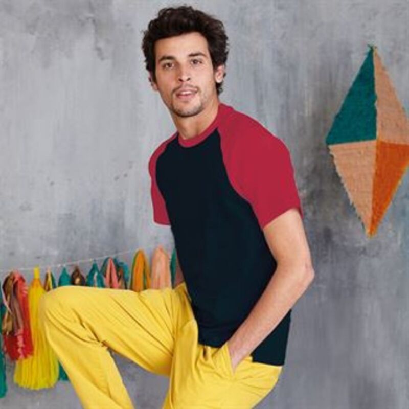 Baseball contrast t-shirt Thumbnail