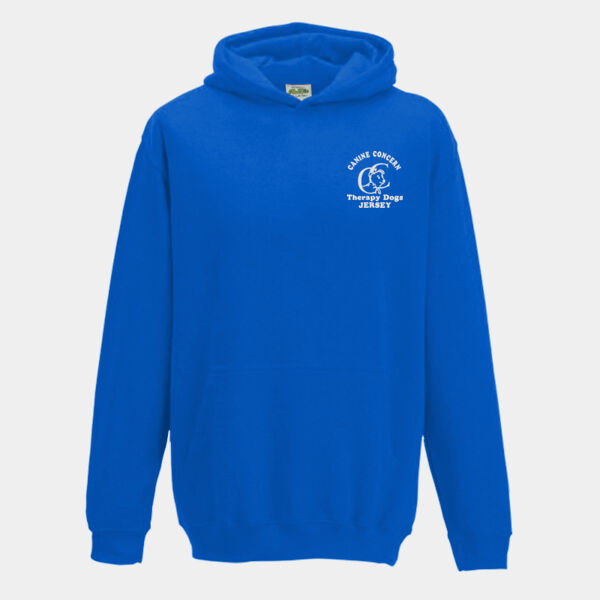 Canince Concern Jersey - AWDis Kids Hoodie Thumbnail