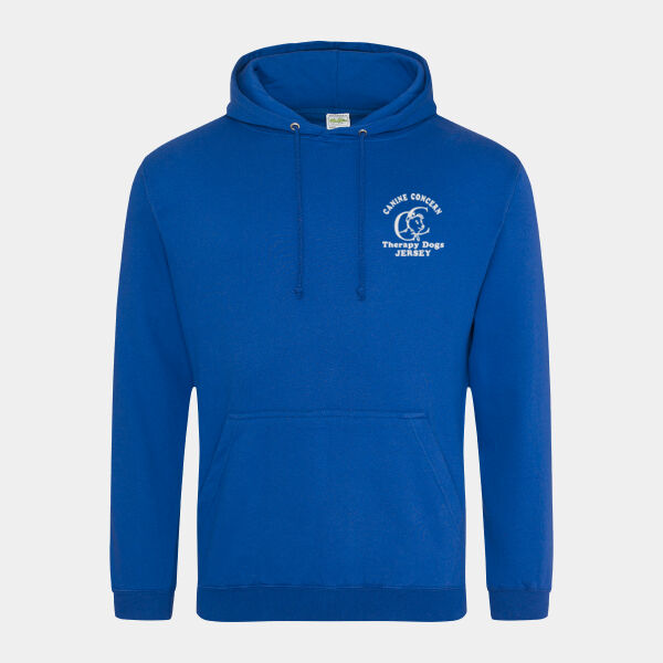 Canince Concern Jersey - AWDis College Hoodie Thumbnail
