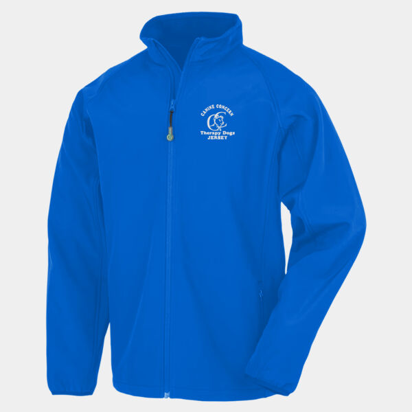 Canince Concern Jersey - Result Recycled Printable Soft Shell Jacket Thumbnail